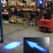 5.5" 10W blue safety forklift light