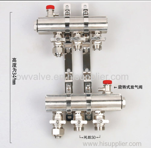 brass Water heating Manifold