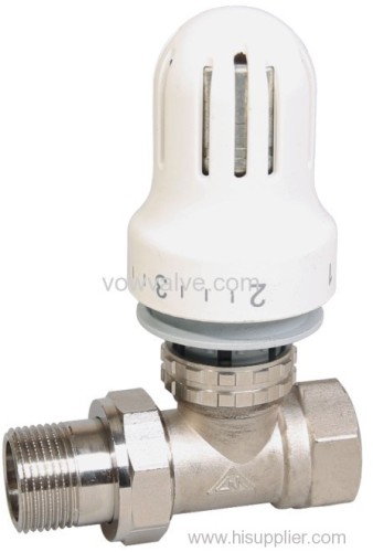 thermostatic radiator valve-heating system