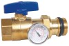 brass ball valve for underfloor heating system