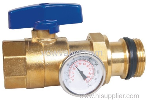 brass ball valve for underfloor heating system