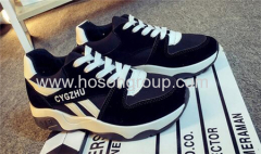 Fashion lace casual sports shoes