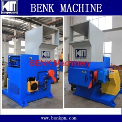 waste plastic PE/PP film single shaft shredder machine system