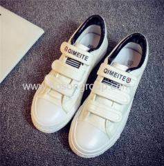 Fashion velcro casual women shoes