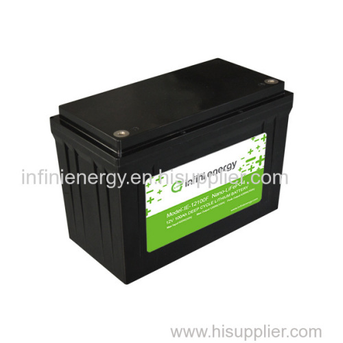 12V100Ah LiFePO4 Solar Light Battery
