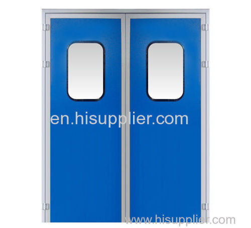 Melanmine resin purification double door