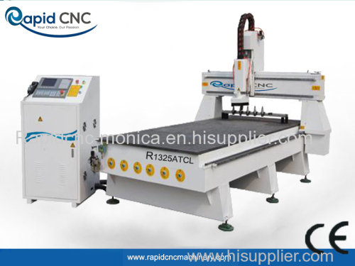 cnc woodworking machine with Auto tools changer