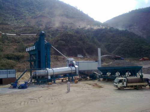 LB Series stationary asphalt mixing plant for road construction