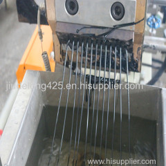 Water strand pelletizing machine