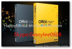 OEM hot selling 100% genuine office 2011 for Mac coa sticker coa label