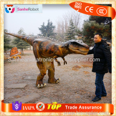 Attracts People!!Walking with vivid lifelike adult Artificial Realistic Dinosaur Costume For Sale