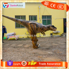 Attracts People!!Walking with vivid lifelike adult Artificial Realistic Dinosaur Costume For Sale