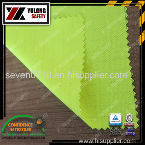 Manufacture Directly Polyester/Cotton Woven Twill Industrial Anti Static Fabric