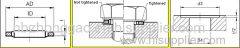 Customized bonded seal in NBR FKM