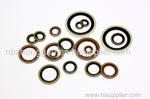 Self Centering Bonded Seal Rubber Bonded Sea FKM Bonded Seal