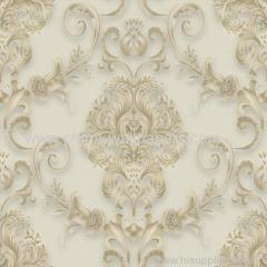 pvc wallpapers with DAMASK