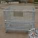 move easily metal folding wire container storage turnover cage