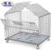 move easily metal folding wire container storage turnover cage