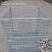 move easily metal folding wire container storage turnover cage