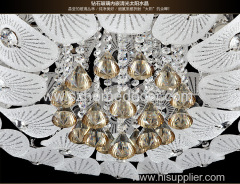 Hot selling oval shape bulb pandent light chandelier for living room or hotel decoration