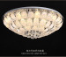 Rectangle modern crystal lighting hanging lights with clear crystal