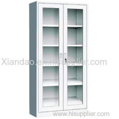 Metal Glass Filing Cabinet