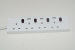 British extension socket UK stardand 6 Outlet 13A power strip