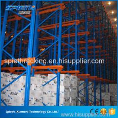 Ajustbale use Q235 steel metal drive through racks