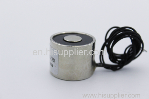 3kgs holding force DC electromagnet/electric lifting magnet