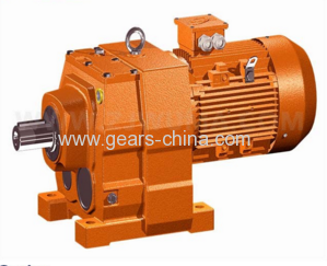 china manufacturer helical gear motor reducer