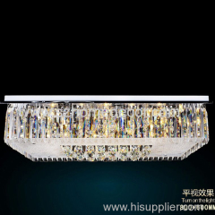 Customized Modern Acrylic LED Light Round Acrylic Decorative Chandelie