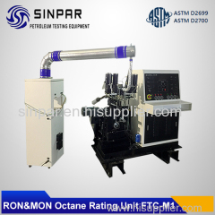 RON MON Octane rating unit SINPAR ASTM D2699 D2700