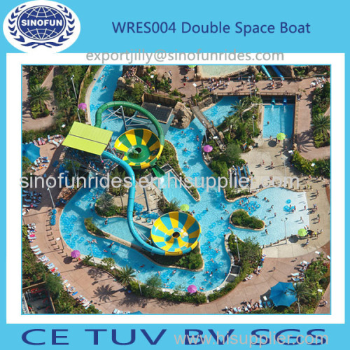 Huge Space Bowl water slides for Water Park