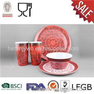 High Quality Family Use Dinner Set Melamine Dinnerware Melamine Plate