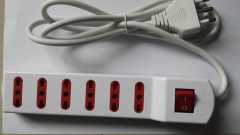 250V/16A ce power strip italy power strip