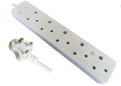 south africa 3 way extension socket 250V 16A for South Africa