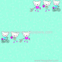 non-woven children water-prof wallpaper