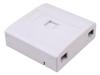 Fiber optic facebox terminal box 2 core