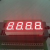 Ultra red 4 digit 0.4-inch common Anode 7 Segment led display for process control