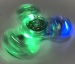 New Crystal Clear Transparent Hand Spinners Toys Rainbow Hand Toys Gifts With Flashing LED Lights For Anxiety Autism