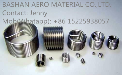 Hot sale stainless steel screw thread coils 