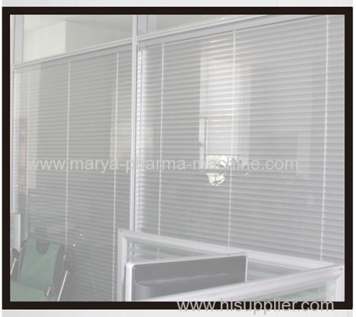 Double tempered glass windows with special rectangular shape