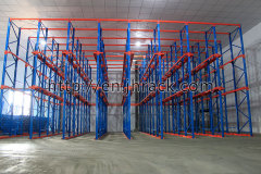 China Warehouse drive in pallet racking for Processing Industrial