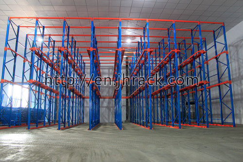 China Warehouse drive in pallet racking for Processing Industrial