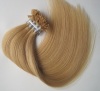 Cheap wholesale 100% human hair double drawn italian keratin nail u tip hair extension