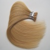 Top quality double drawn 100% human hair italy keratin stick i tip hair extension