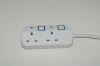 2 Overload-Protection UK Extension socket Electrical power Socket With SASO