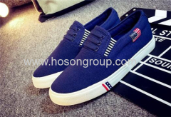 Clip on casual canvas shoes