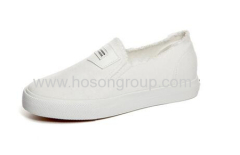 Round toe fashion canvas shoes