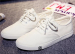 Canvas lace casual girl shoes